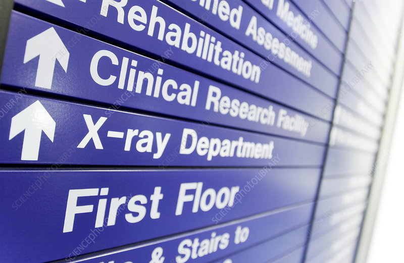 Medical 3d sign board