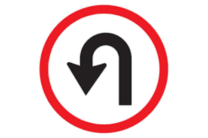 U-turn allowed left side golden falcon adv