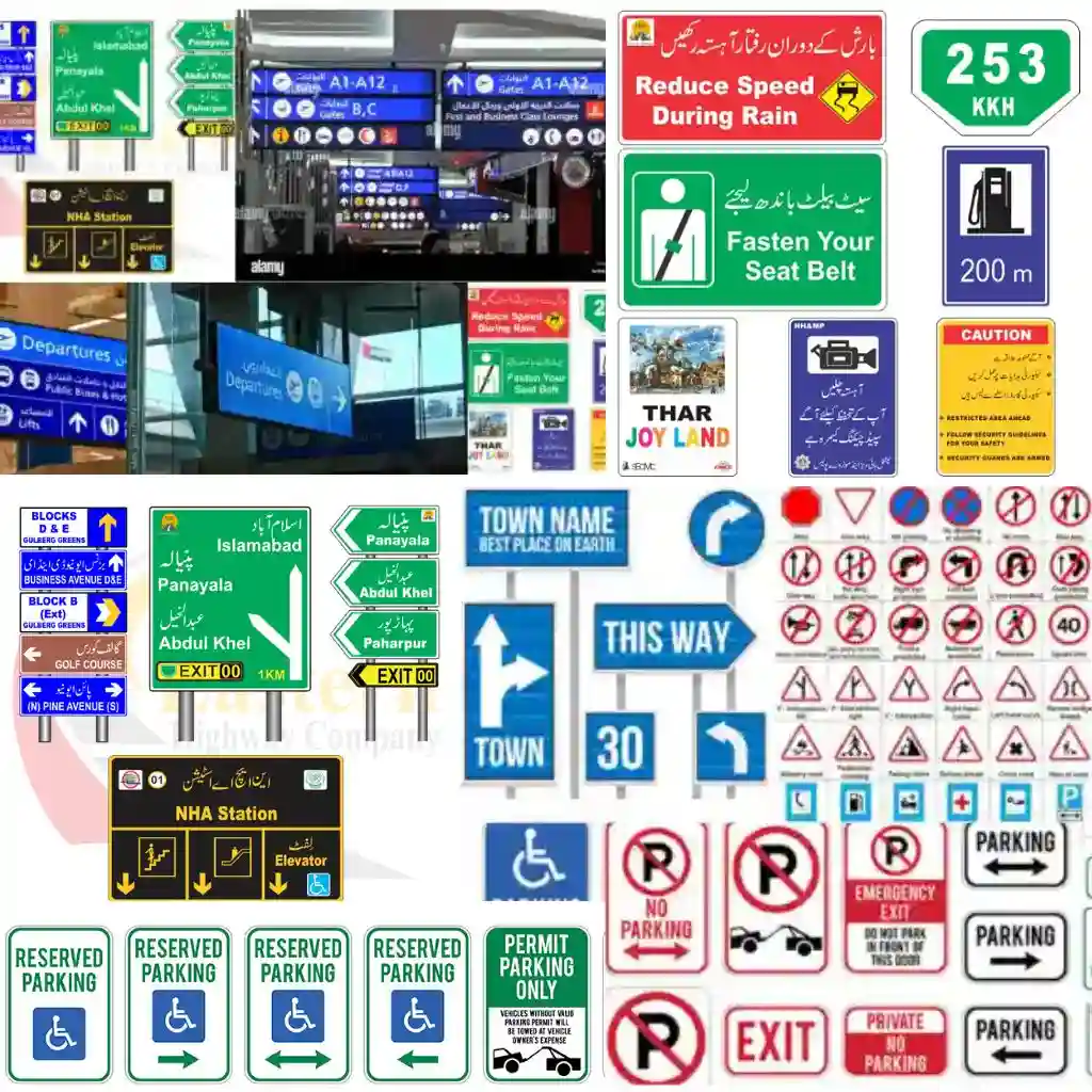 directional & guide signs 1952